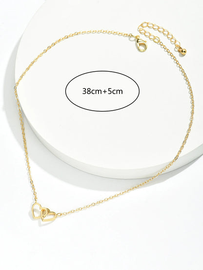 Eternal Love Interlocking Heart Necklace 2.3