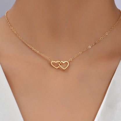 Eternal Love Interlocking Heart Necklace 2.3
