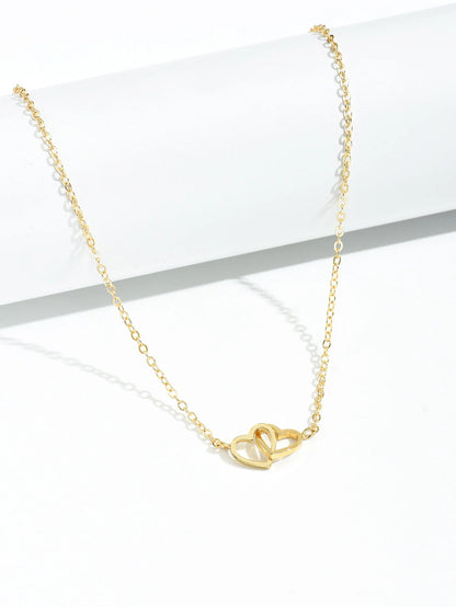 Eternal Love Interlocking Heart Necklace 2.3