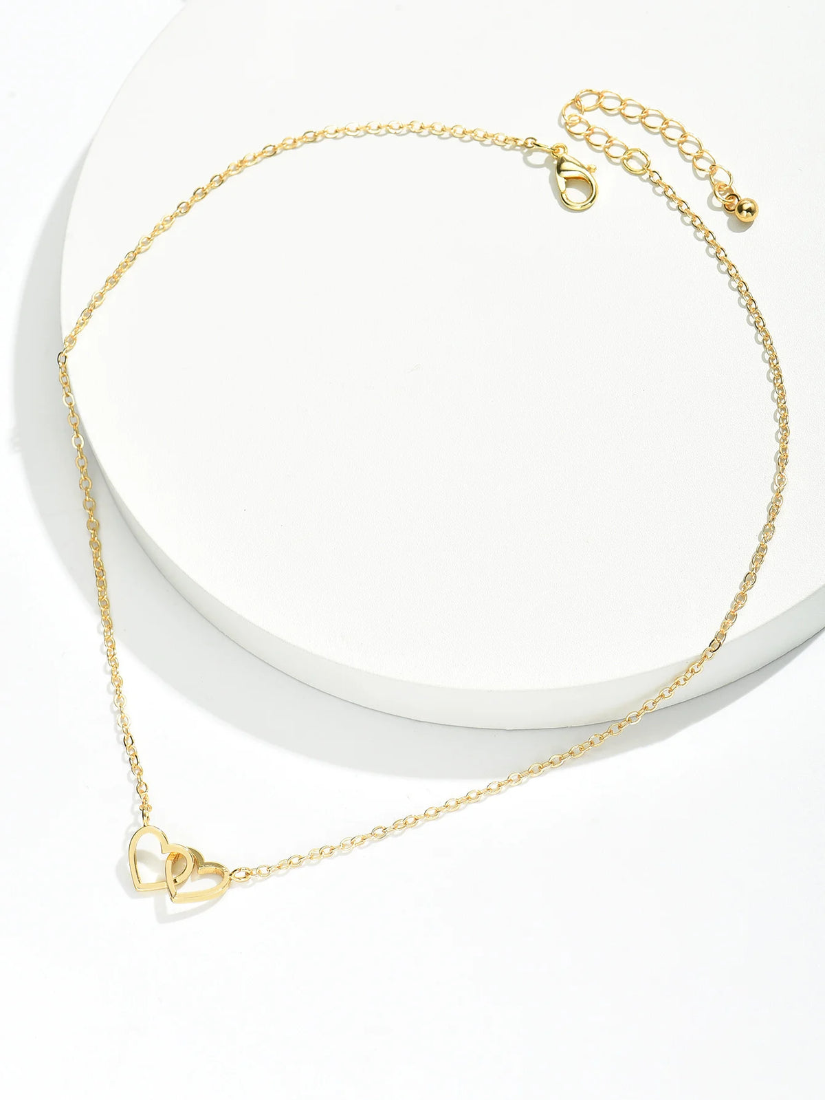 Eternal Love Interlocking Heart Necklace 2.3