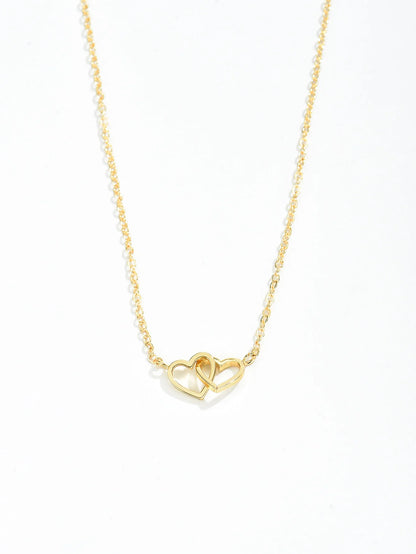 Eternal Love Interlocking Heart Necklace 2.3
